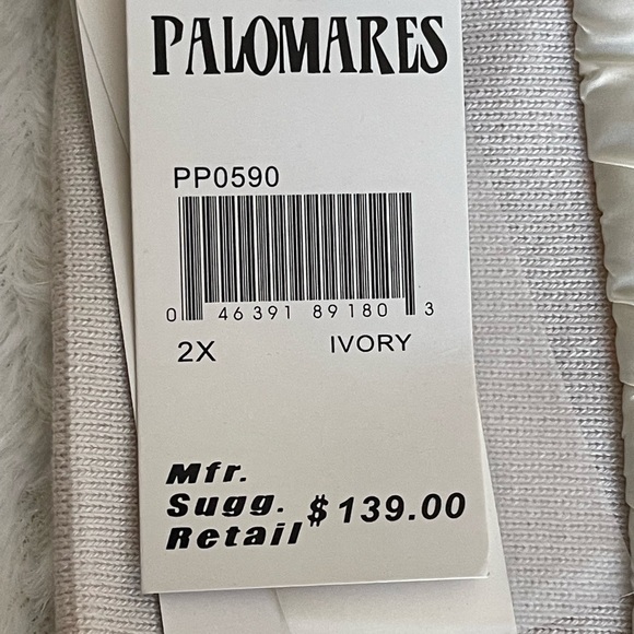 New! Palomares sports ivory jacket size 2X - Picture 14 of 15